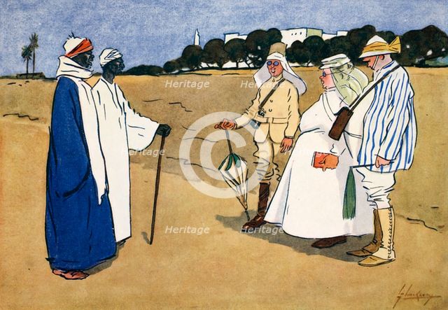 'O wad some power the giftie gie us, to see oursels as ithers see us', 1908.  Creator: Lance Thackeray.
