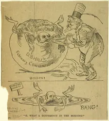 O, What A Difference In The Morning!, 1892. Creator: Unknown