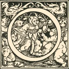 O - An Alphabet by Hans Weiditz c1520-1521, (1908). Creator: Hans Weiditz