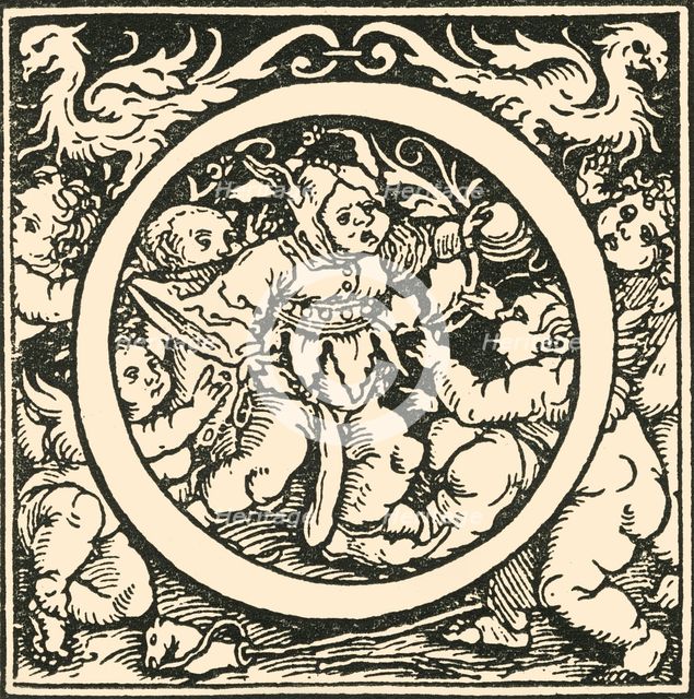 'O - An Alphabet by Hans Weiditz', c1520-1521, (1908).  Creator: Hans Weiditz.