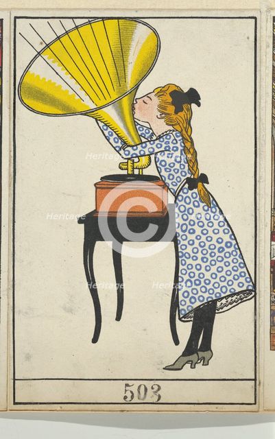O, Caruso!, 1911. Creator: Moritz Jung.