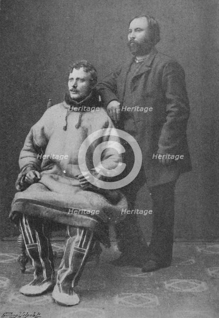 'O. Christofersen and A. Trontheim', 1897. Artist: Unknown.