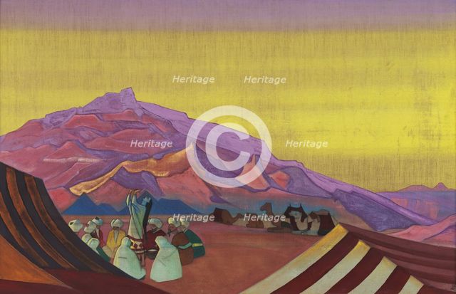 O, Coming One!, 1933. Creator: Roerich, Nicholas (1874-1947).