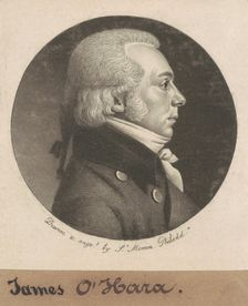 O'Hara, 1799. Creator: Charles Balthazar Julien Févret de Saint-Mémin
