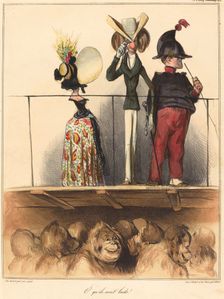 O qu'ils sont laids!, 1836. Creator: Honore Daumier