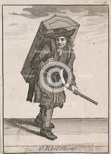 'O Rare Shon', Cries of London, (c1688?). Artist: Anon