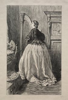 O Sing Again that Simple Song, 1862. Creator: George Louis Palmella Busson Du Maurier (British, 1834-1896)