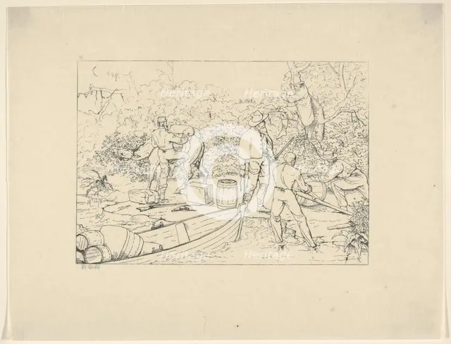 Smuggling of Medicines into the South (from Confederate War Etchings), 1861-63. Creator: Adalbert John Volck.