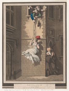 Smuggling In, or A College Trick, August 8, 1798. Creator: Heinrich Schutz