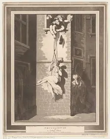 Smuggling In, or A College Trick, August 8, 1810., August 8, 1810. Creator: Heinrich Schutz
