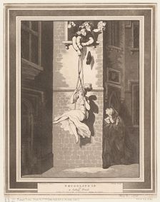 Smuggling In, or A College Trick, August 8, 1810., August 8, 1810. Creator: Heinrich Schutz