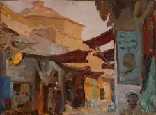Smyrna (Bazaar), 1910. Creator: Jan Ciaglinski