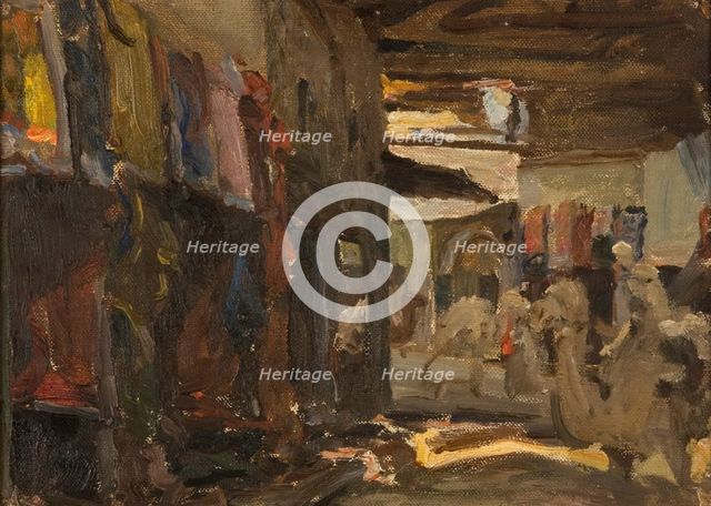 Smyrna (Bazaar), 1910. Creator: Jan Ciaglinski.