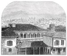 Smyrna, from a daguerreotype taken on the roof of the Governor's House, 1845. Creator: Unknown