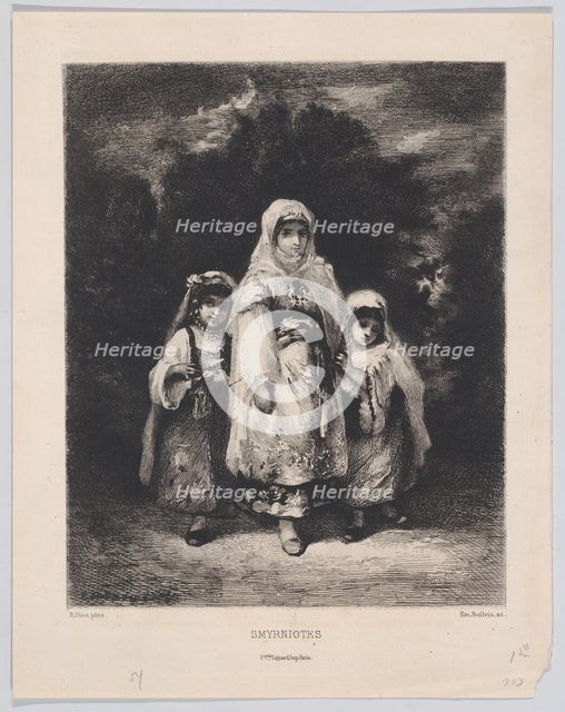 Smyrniotes, 1873. Creator: Emile Boilvin.