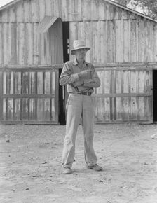 Small cotton farmer, Kern County, California, 1938. Creator: Dorothea Lange