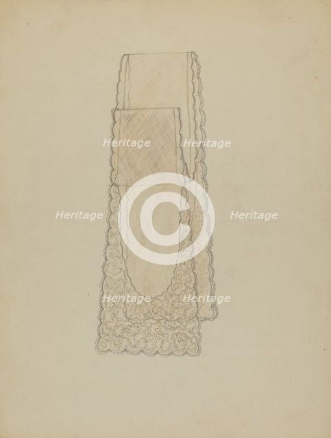 Small Cravat, 1935/1942. Creator: Dorothy M. Gerhard.