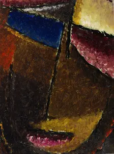 Small abstract head, 1934. Creator: Javlensky, Alexei, von (1864-1941)