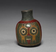 Small Bottle with Feline, 700 BC-1. Creator: Unknown