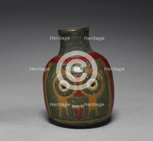 Small Bottle with Feline, 700 BC-1. Creator: Unknown.