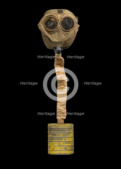Small box respirator, 1917-1918. Creator: Unknown.