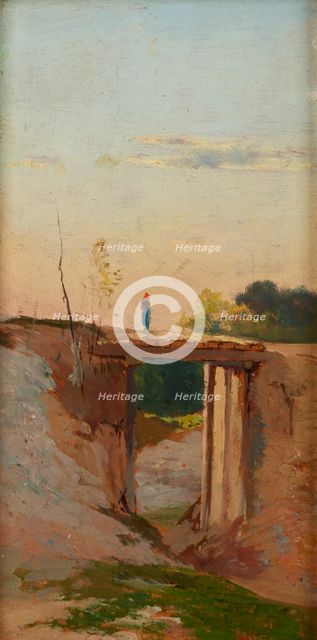 Small Bridge, c1890. Creator: Aleksander Swieszewski.