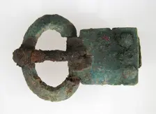 Small Buckle, Frankish, 7th century. Creator: Unknown