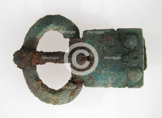 Small Buckle, Frankish, 7th century. Creator: Unknown.