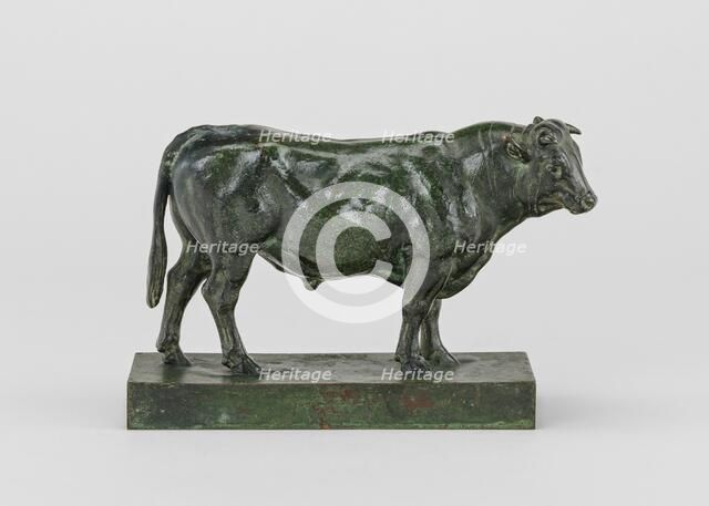 Small Bull, model n.d., cast 1874. Creator: Antoine-Louis Barye.
