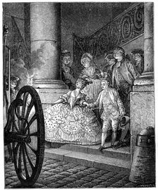 Small Godfathers 1885.Artist: Moreau