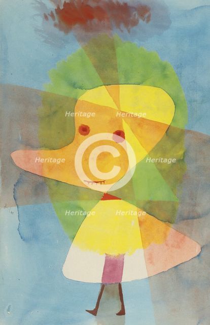 Small garden ghost. Artist: Klee, Paul (1879-1940)