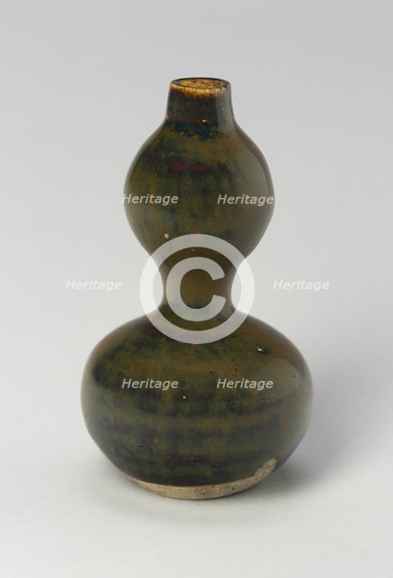 Small Double-Gourd Bottle, Yuan dynasty (1271-1368). Creator: Unknown.