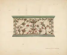 Small Decorated Box (front view), c. 1937. Creator: Isabella Ruth Doerfler