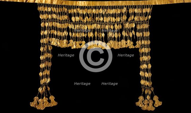 Small Diadem with pendants. Artist: Gold of Troy, Priam’s Treasure 