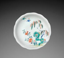 Small Dish: Kakiemon Type, 1700s. Creator: Unknown