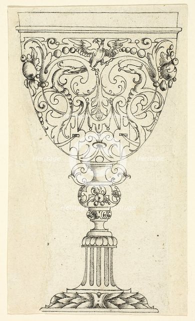 Small Drinking Goblet, n.d. Creator: Paul Flindt the Younger.