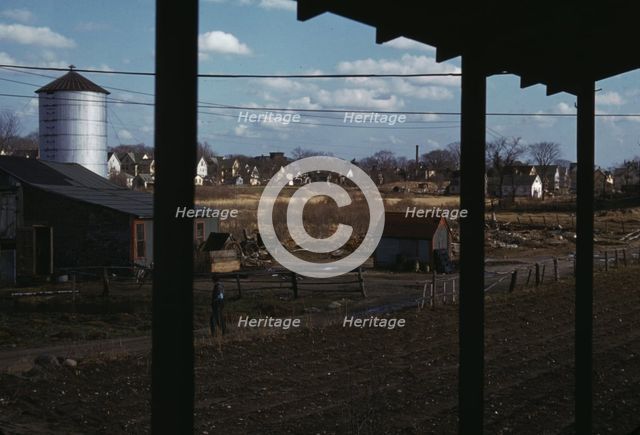 Small farm of John P. Collins, Taunton, Mass., 1941. Creator: Jack Delano.