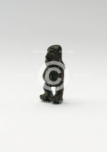 Small Female Figure, Possibly a Finial for Pin or Blade, A.D. 1450/1532. Creator: Unknown.