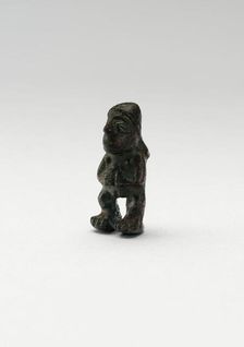 Small Female Figure, Possibly a Finial for Pin or Blade, A.D. 1450/1532. Creator: Unknown