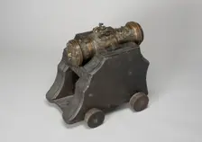 Small Howitzer (Field Cannon) of Artillery Captain Johannes Faulhaber, Ulm, 1600/35. Creator: Unknown