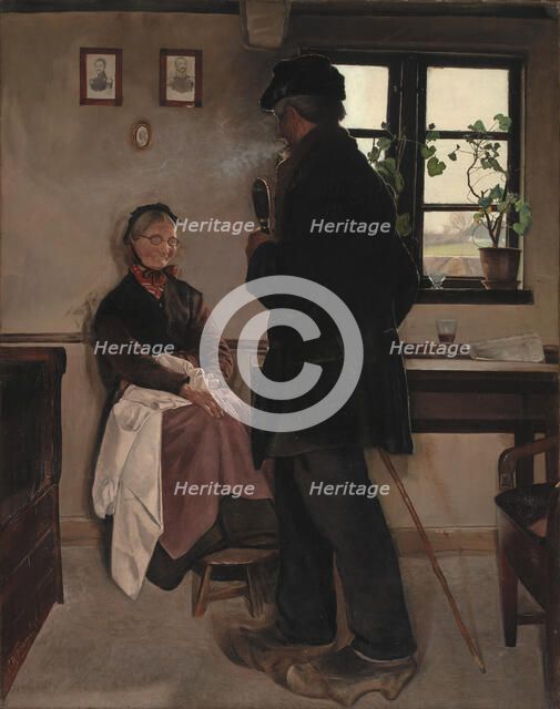 Small-Holders. Sealand, 1898. Creator: Laurits Andersen Ring.