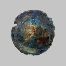 Small Hollow Boss, Frankish, Middle of 6th century. Creator: Unknown