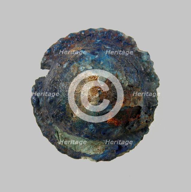 Small Hollow Boss, Frankish, Middle of 6th century. Creator: Unknown.