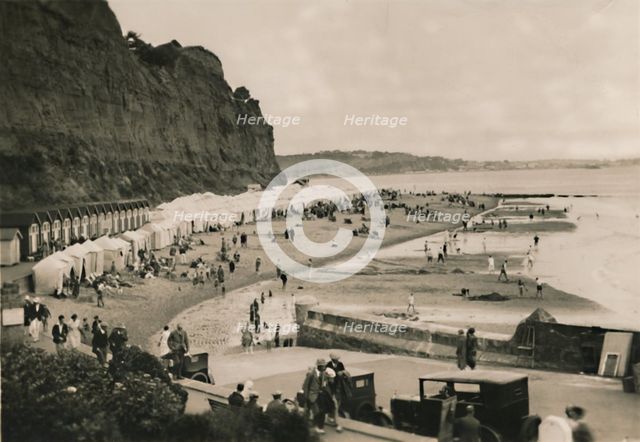 'Small Hope Beach, Shanklin, I.W.', c1920. Creator: Unknown.
