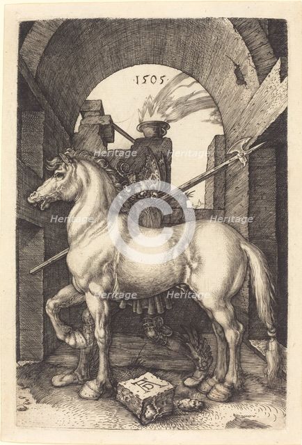 Small Horse, 1505. Creator: Albrecht Durer.