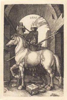 Small Horse, 1505. Creator: Albrecht Durer