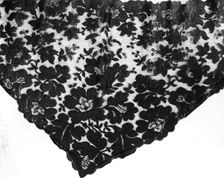 Small Half Shawl, England, 1865/75. Creator: Unknown