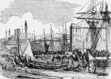 Small Harbour of Gallipoli 1854. Creator: Unknown