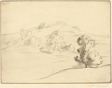Small Hill (Le coteau). Creator: Alphonse Legros