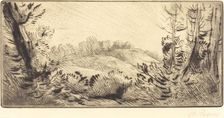 Small Hill (Le coteau). Creator: Alphonse Legros